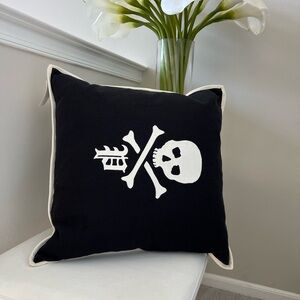 Ralph Lauren Black and White Throw Pillow NEW!!